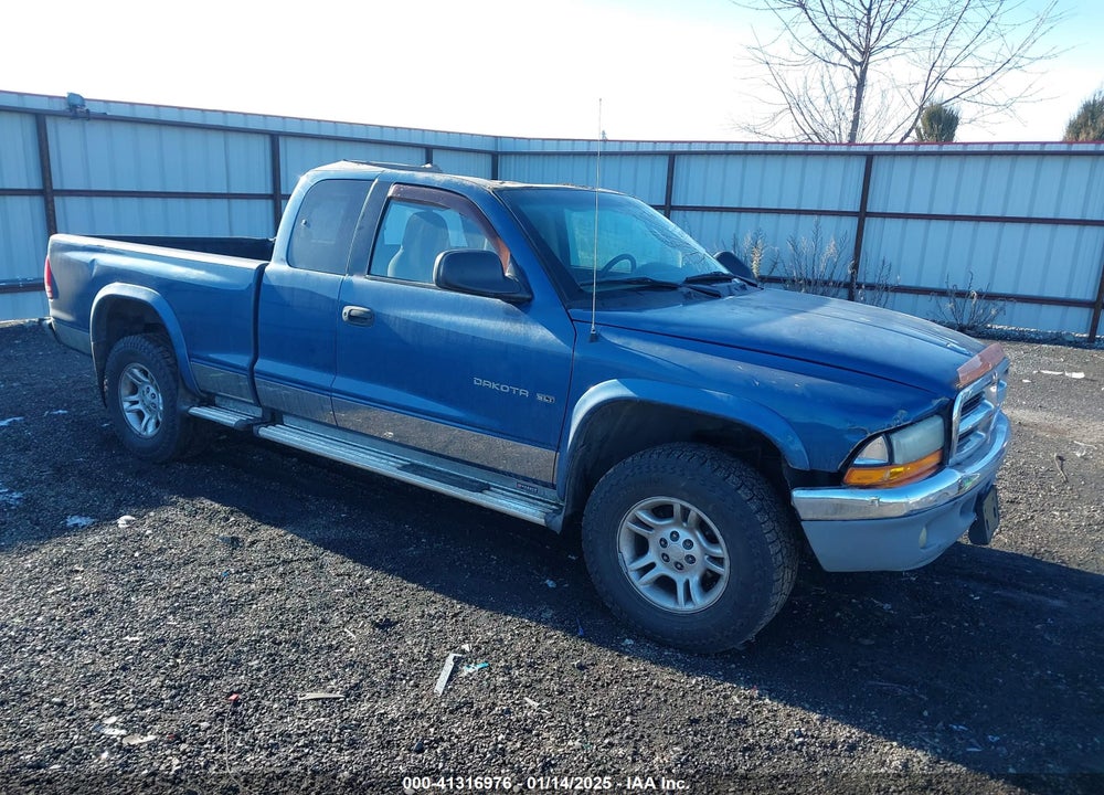 2002 DODGE DAKOTA SLT VIN: 1B7GG42N12S713443