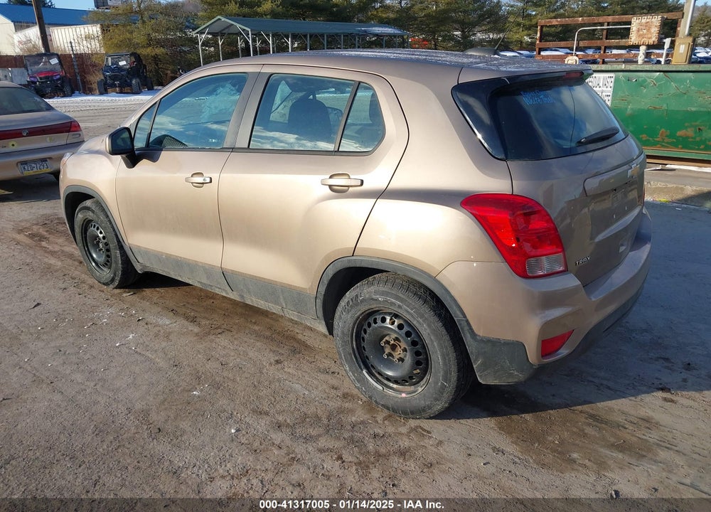 2018 CHEVROLET TRAX LS VIN: 3GNCJKSB5JL309818