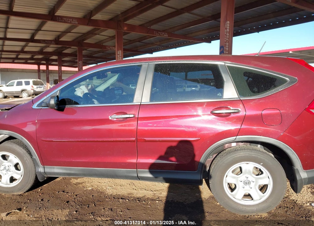 2012 HONDA CR-V LX VIN: 5J6RM3H36CL031522