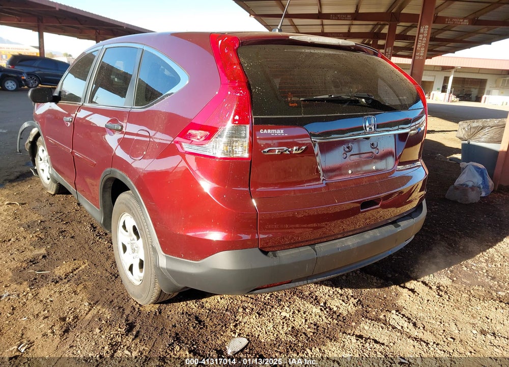 2012 HONDA CR-V LX VIN: 5J6RM3H36CL031522