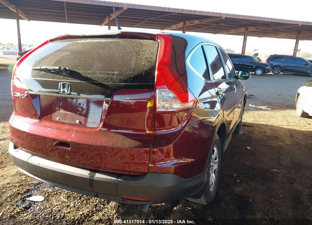 2012 HONDA CR-V LX VIN: 5J6RM3H36CL031522