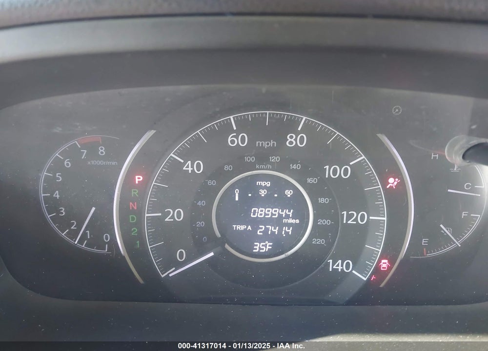2012 HONDA CR-V LX VIN: 5J6RM3H36CL031522