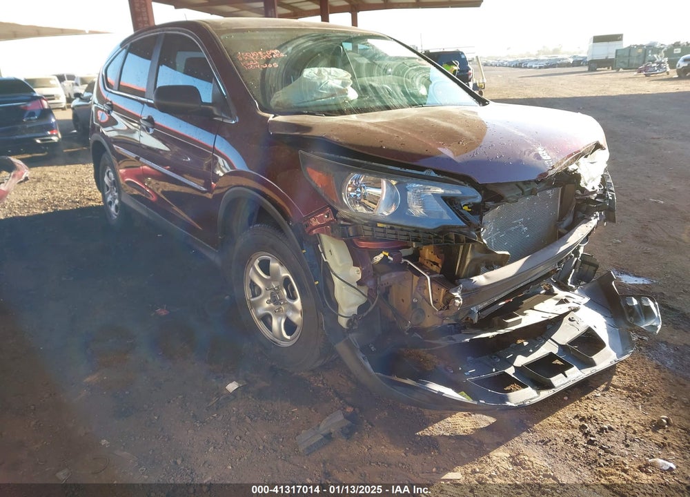 2012 HONDA CR-V LX VIN: 5J6RM3H36CL031522