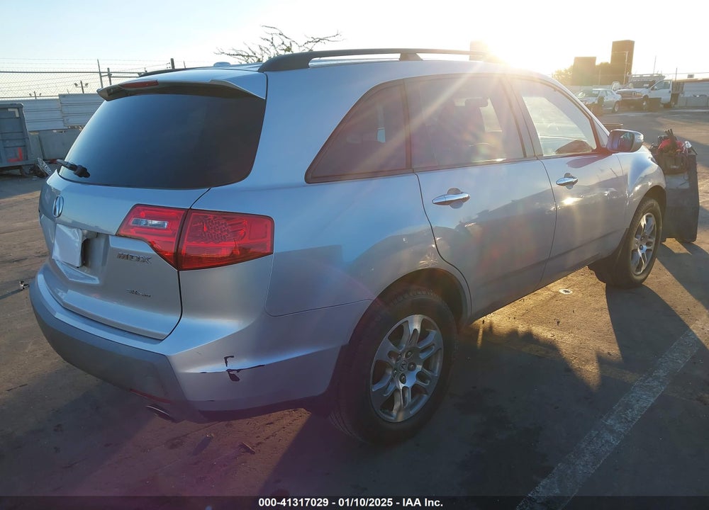 2007 ACURA MDX TECHNOLOGY PACKAGE VIN: 2HNYD28387H516446