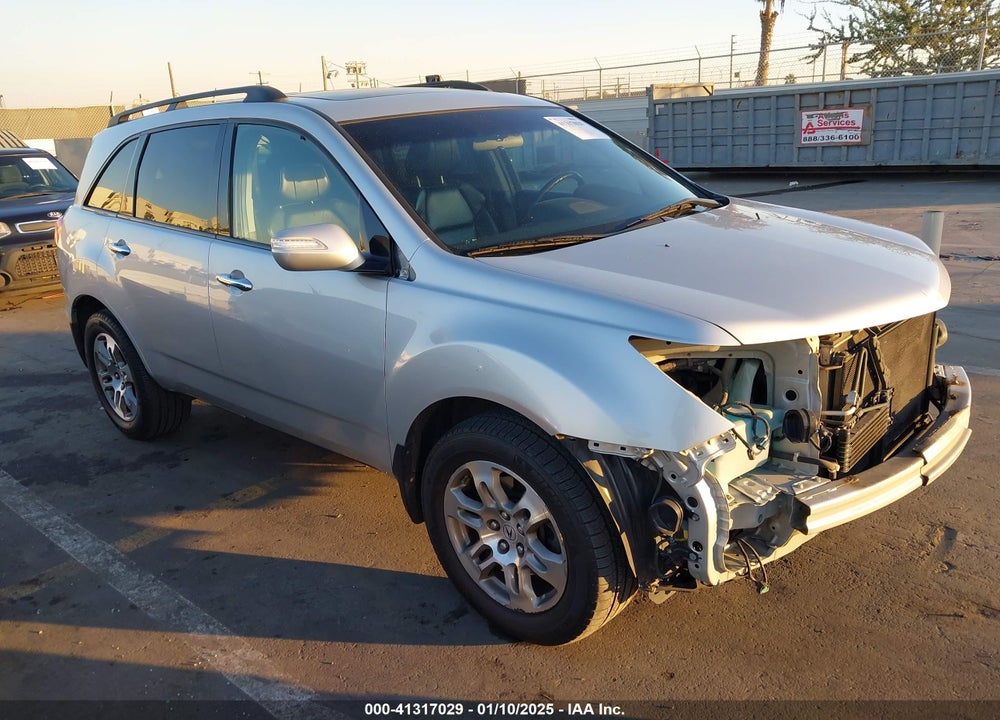 2007 ACURA MDX TECHNOLOGY PACKAGE VIN: 2HNYD28387H516446