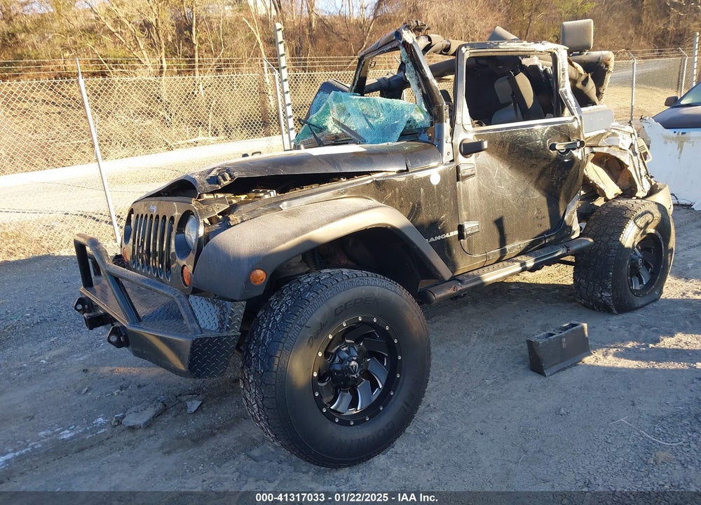 2009 JEEP WRANGLER X VIN: 1J4FA24139L783262