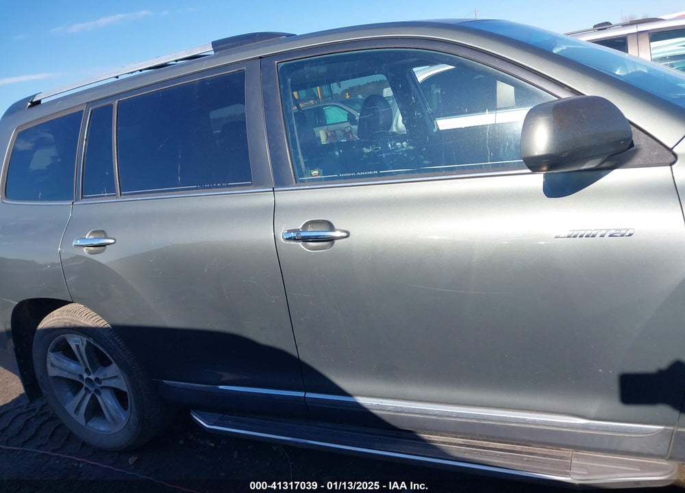 2013 TOYOTA HIGHLANDER LIMITED V6 VIN: 5TDYK3EH5DS139959