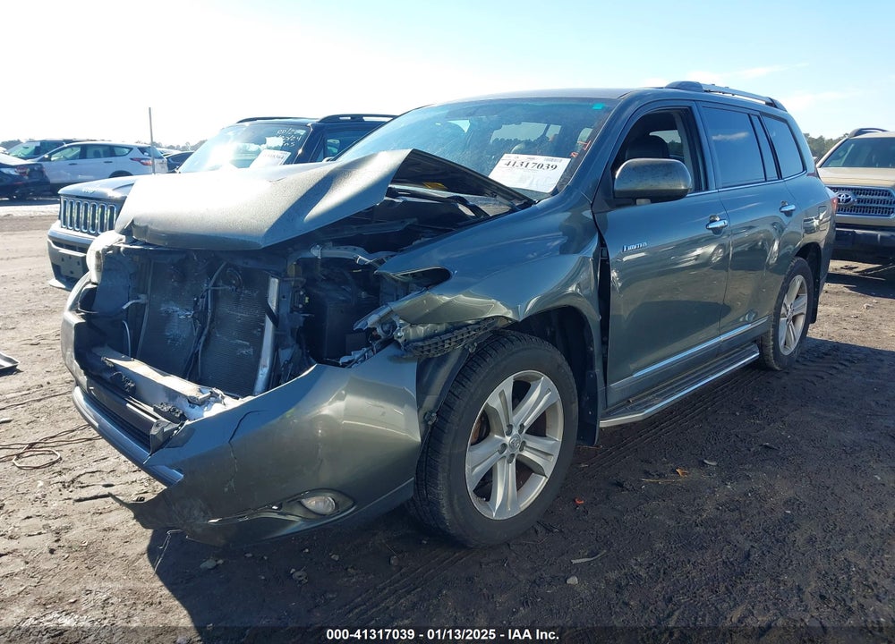 2013 TOYOTA HIGHLANDER LIMITED V6 VIN: 5TDYK3EH5DS139959