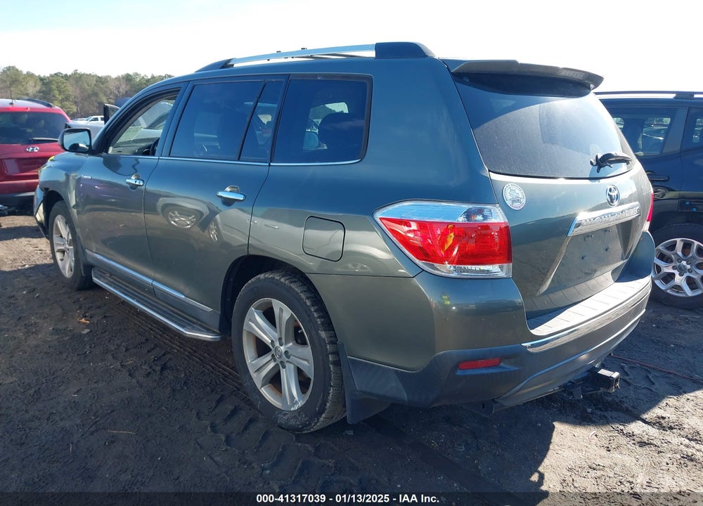 2013 TOYOTA HIGHLANDER LIMITED V6 VIN: 5TDYK3EH5DS139959