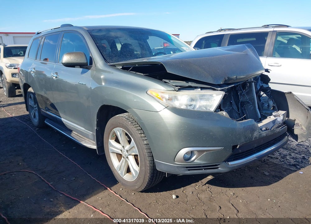 2013 TOYOTA HIGHLANDER LIMITED V6 VIN: 5TDYK3EH5DS139959