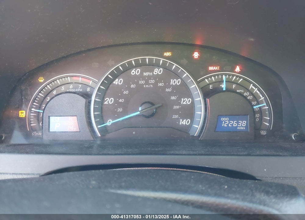 2013 TOYOTA CAMRY VIN: 4T4BF1FK4DR317138
