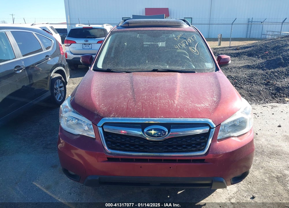 2016 SUBARU FORESTER 2.5I TOURING VIN: JF2SJAXC5GH404565