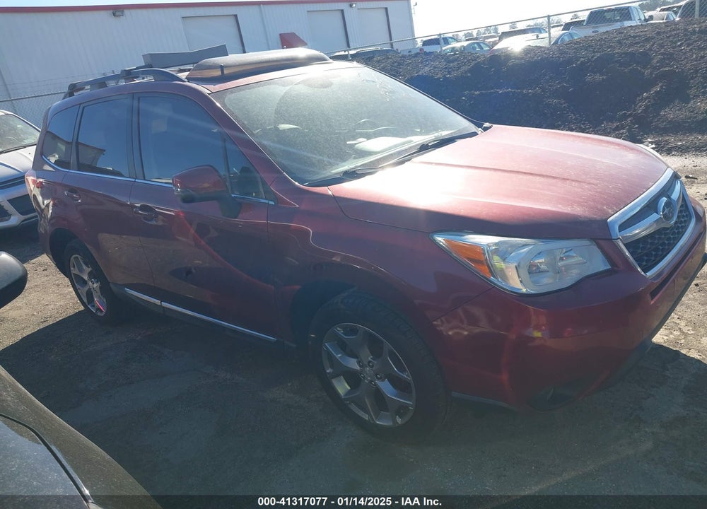 2016 SUBARU FORESTER 2.5I TOURING VIN: JF2SJAXC5GH404565