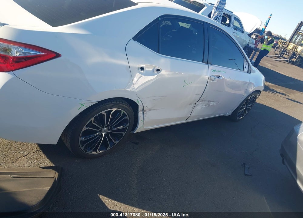 2014 TOYOTA COROLLA L/LE/LE PLS/PRM/S/S PLS VIN: 5YFBURHEXEP041167