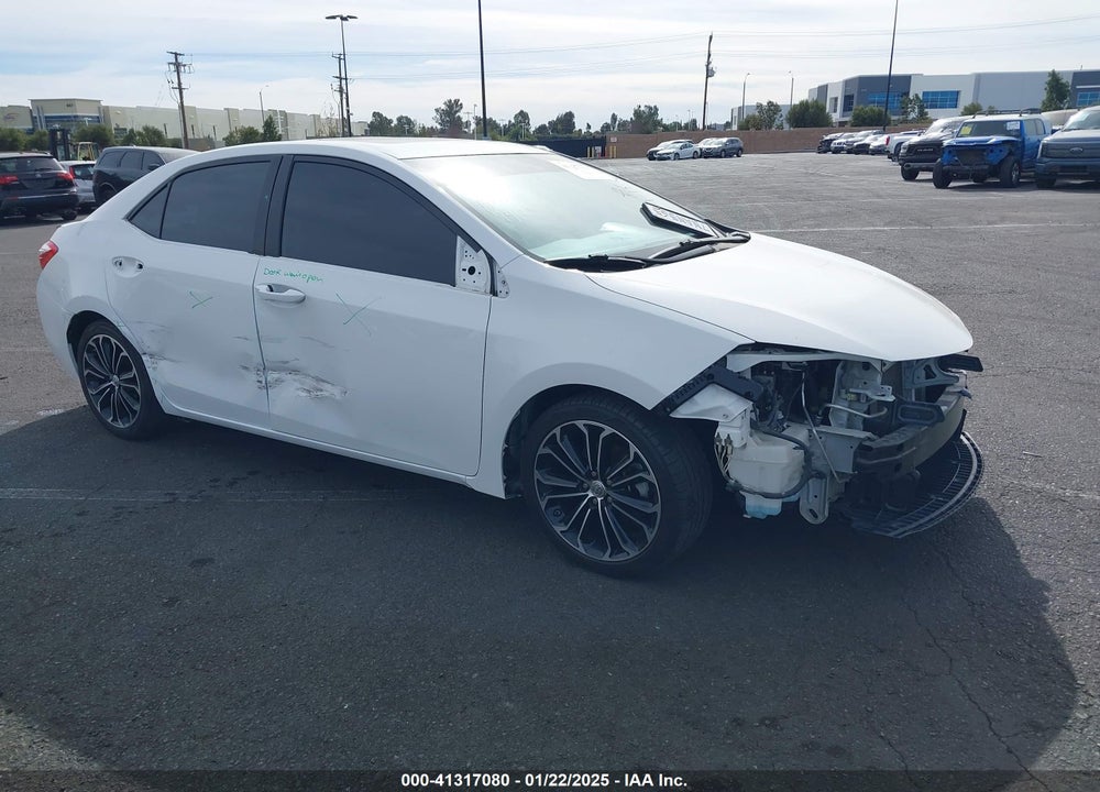 2014 TOYOTA COROLLA L/LE/LE PLS/PRM/S/S PLS VIN: 5YFBURHEXEP041167