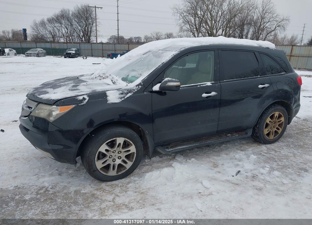 2009 ACURA MDX VIN: 2HNYD28209H502325