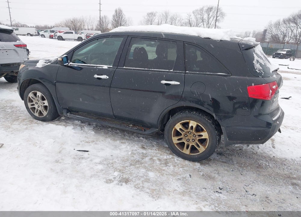 2009 ACURA MDX VIN: 2HNYD28209H502325
