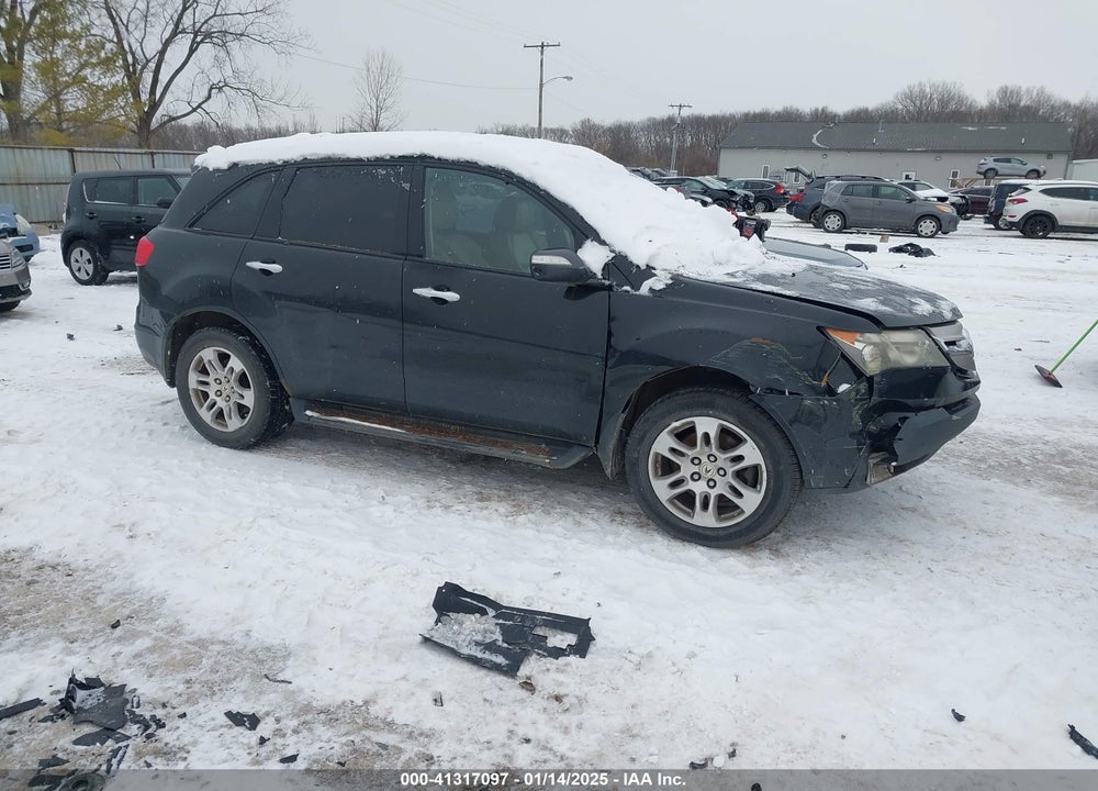 2009 ACURA MDX VIN: 2HNYD28209H502325