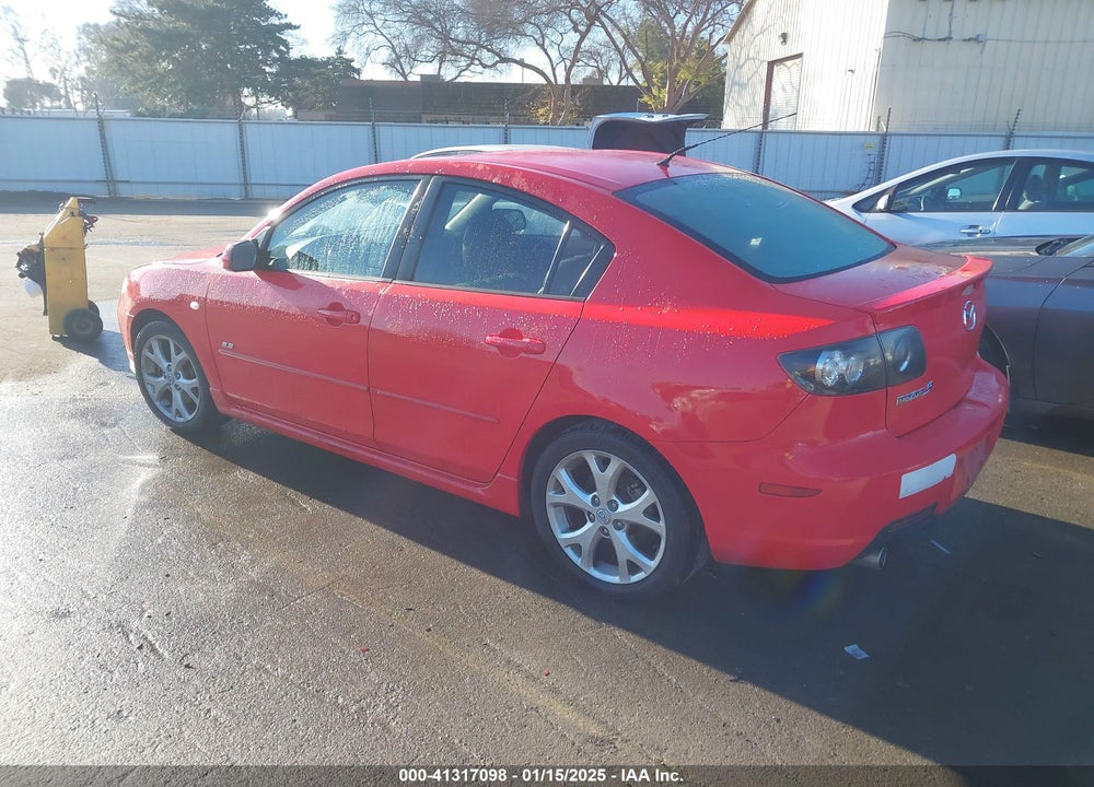 2007 MAZDA 3 S GRAND TOURING VIN: JM1BK324871618577