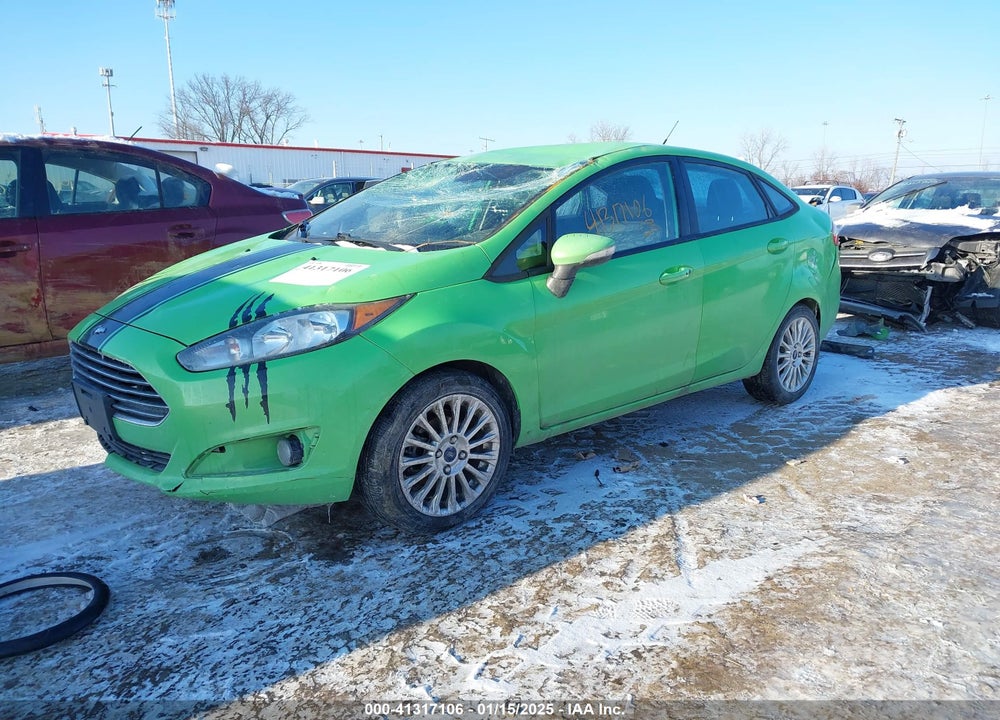 2014 FORD FIESTA VIN: 3FADP4BJXEM106458