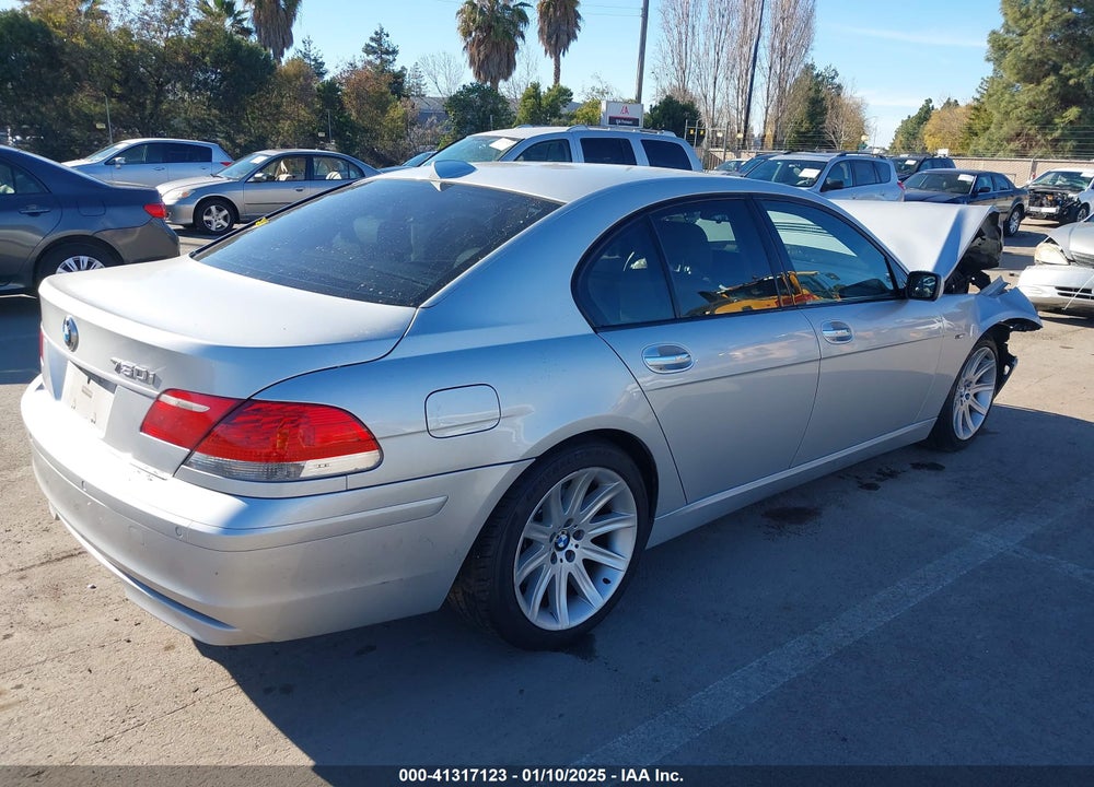 2006 BMW 750I VIN: WBAHL83546DT01756