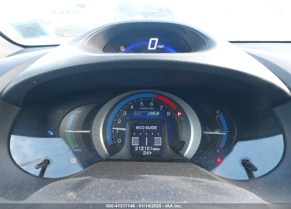 2010 HONDA INSIGHT EX VIN: JHMZE2H77AS038612