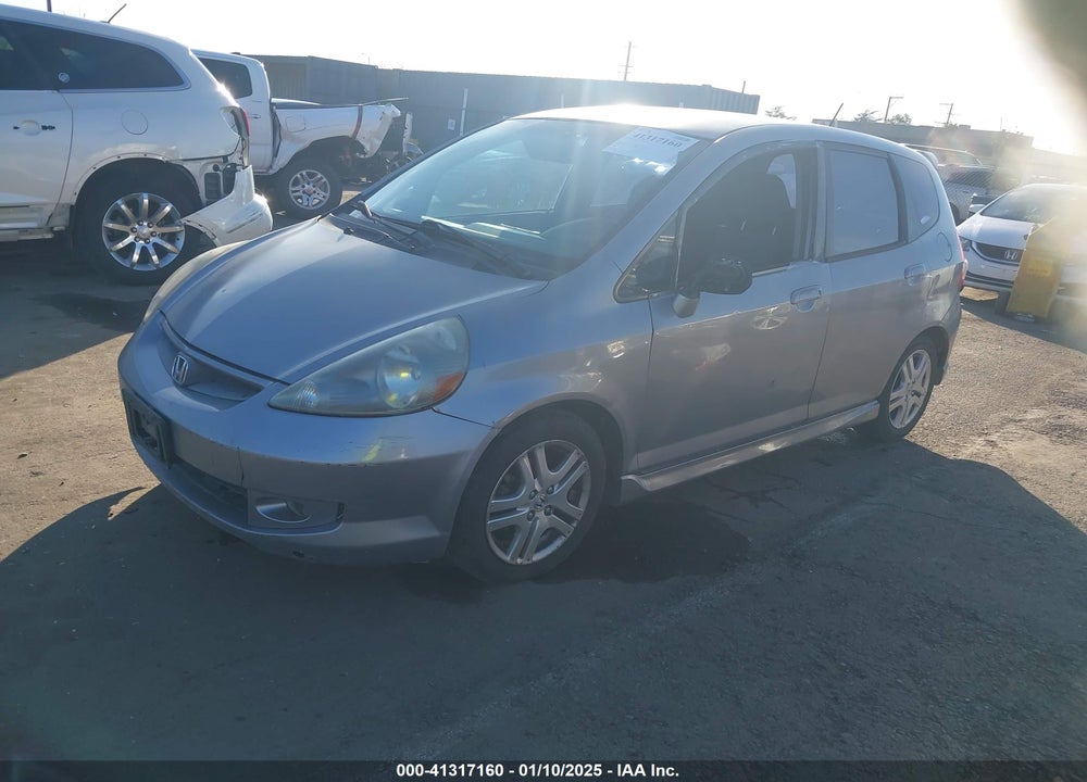 2008 HONDA FIT SPORT VIN: JHMGD38658S050145