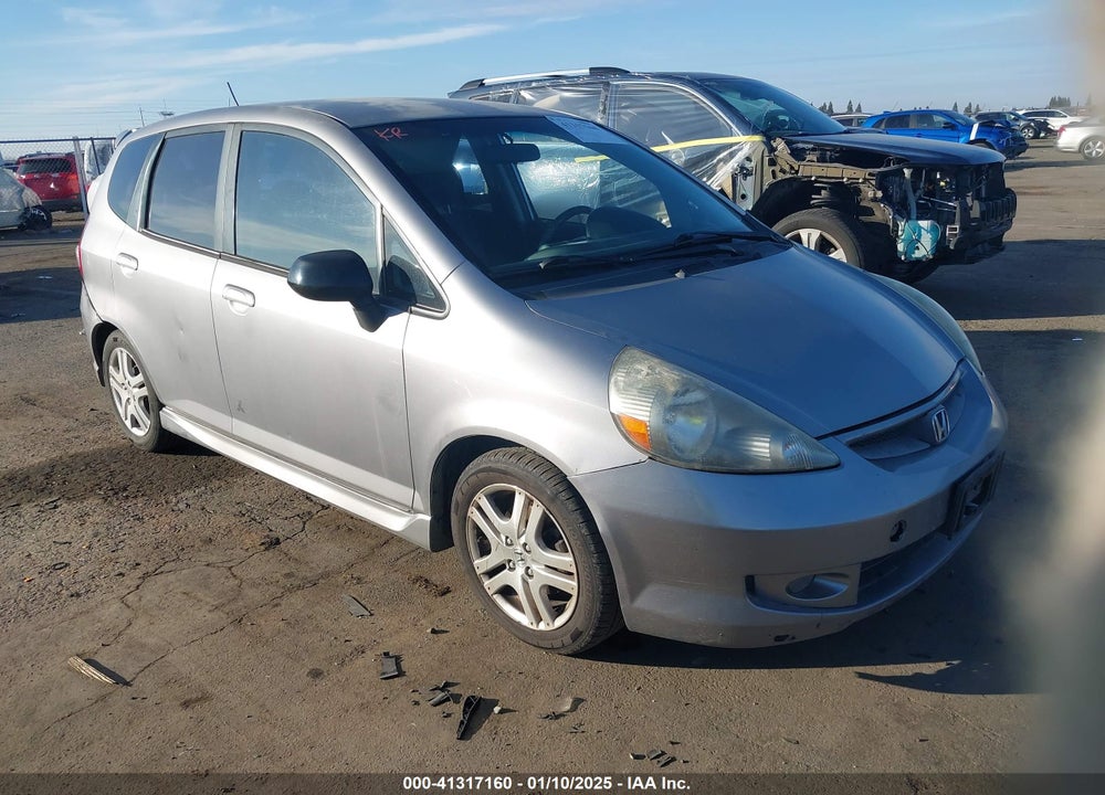 2008 HONDA FIT SPORT VIN: JHMGD38658S050145