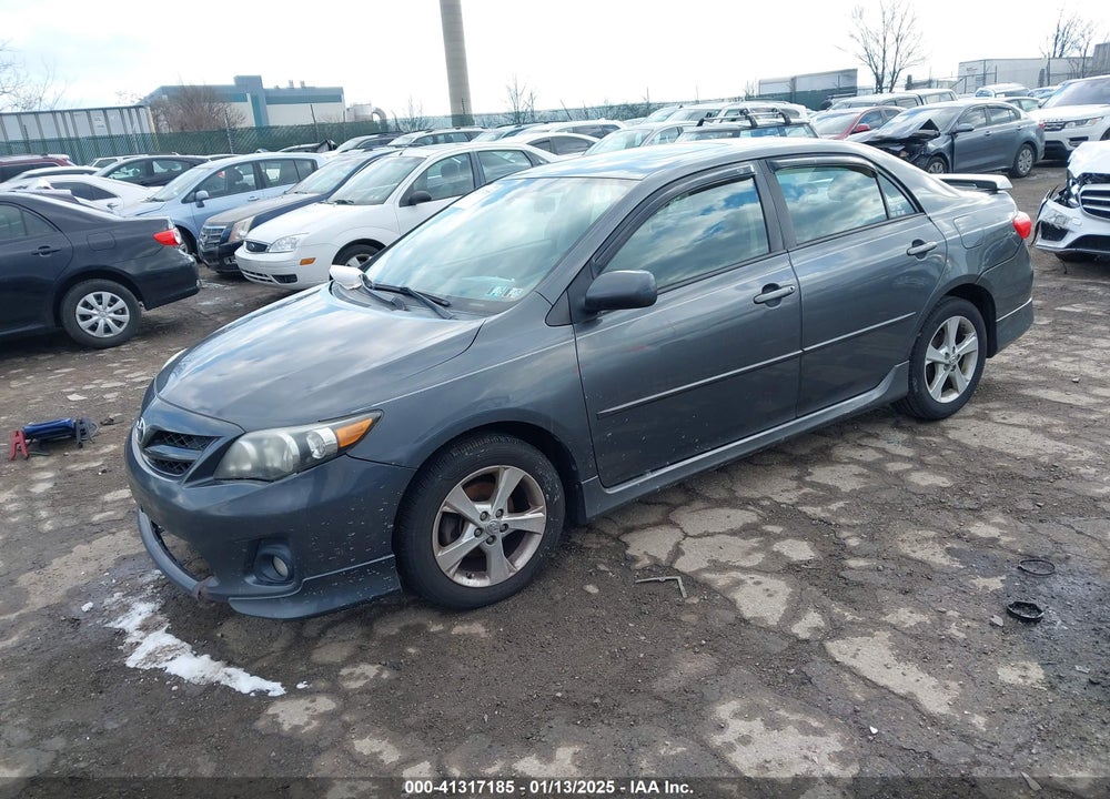 2011 TOYOTA COROLLA S VIN: 2T1BU4EE8BC726741