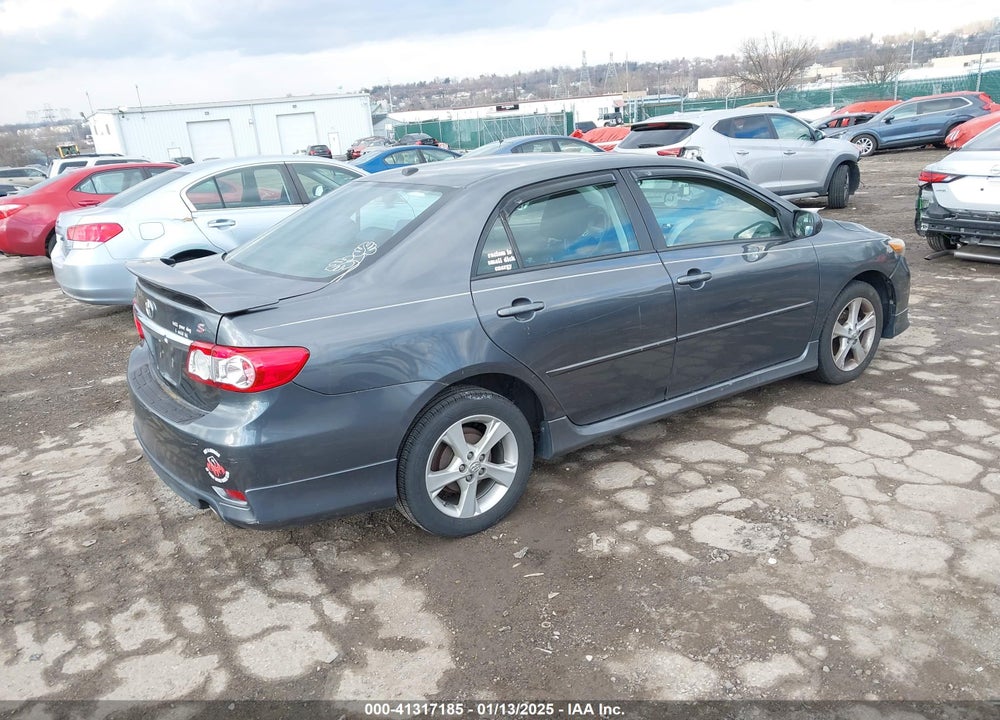 2011 TOYOTA COROLLA S VIN: 2T1BU4EE8BC726741