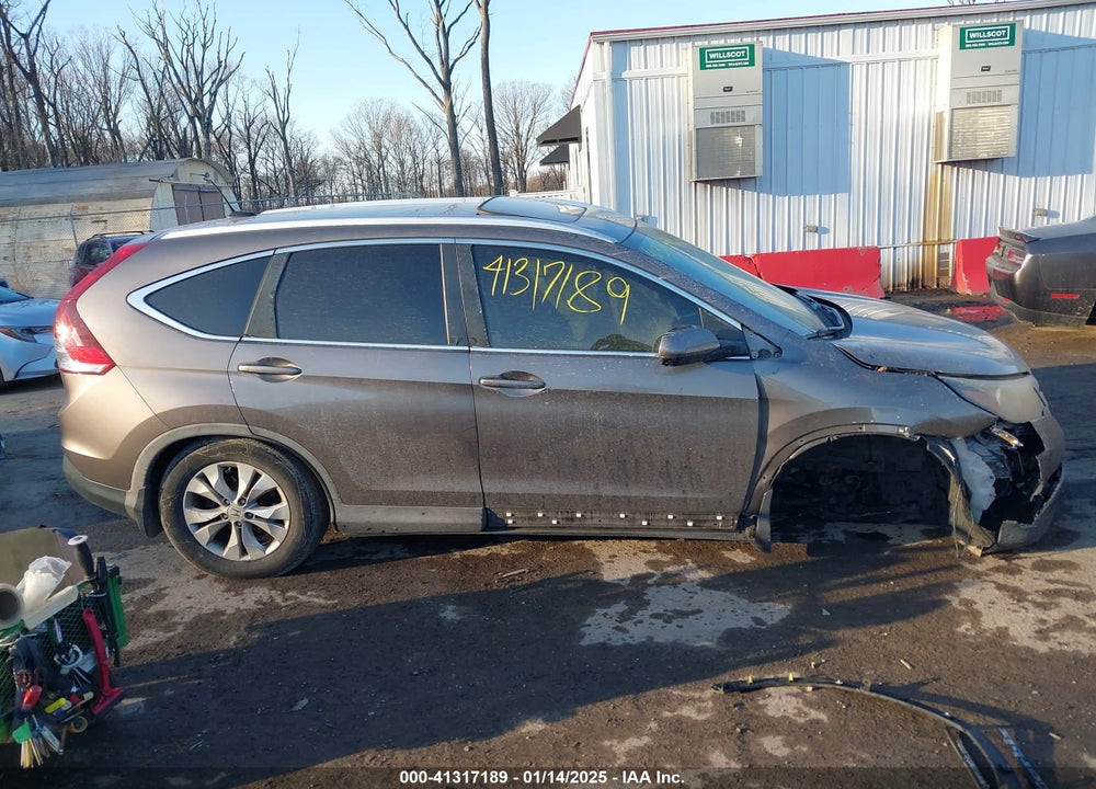 2012 HONDA CR-V EX-L VIN: 5J6RM4H71CL039925