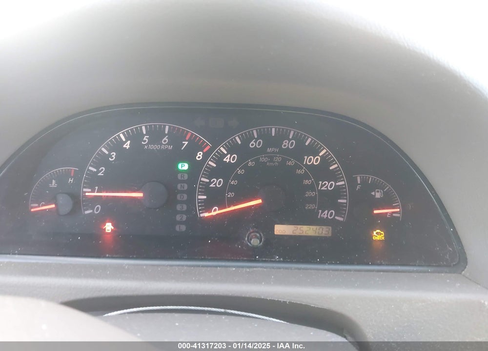 2006 TOYOTA CAMRY VIN: 4T1BE32K76U158360