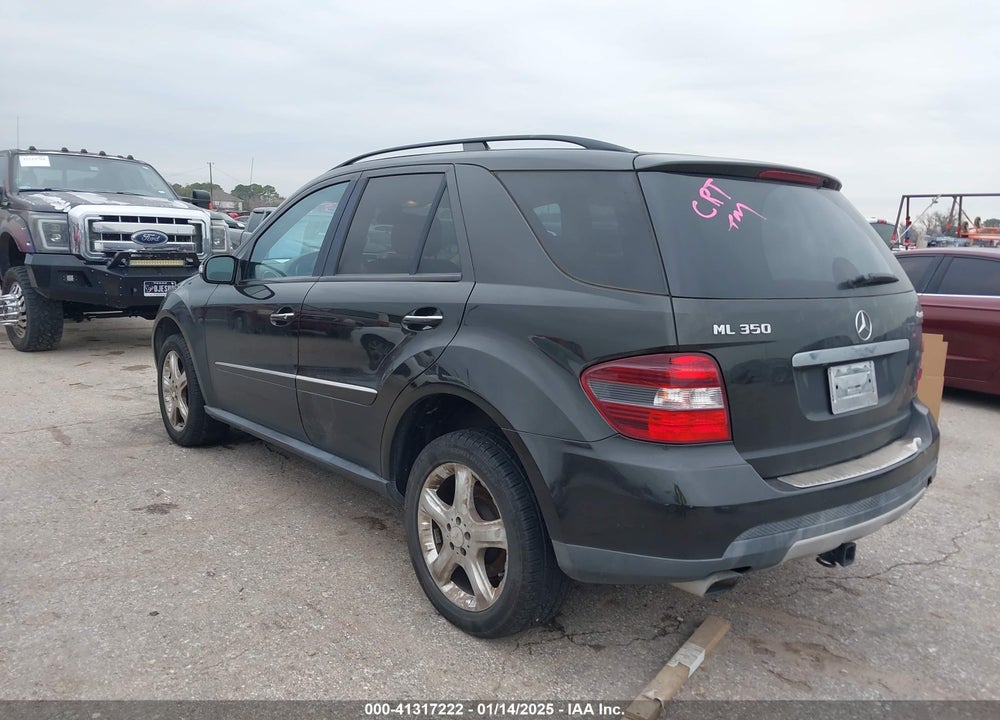 2008 MERCEDES-BENZ ML 350 4MATIC VIN: 4JGBB86E38A397449