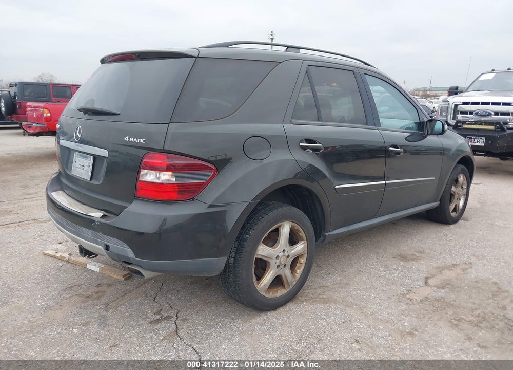 2008 MERCEDES-BENZ ML 350 4MATIC VIN: 4JGBB86E38A397449