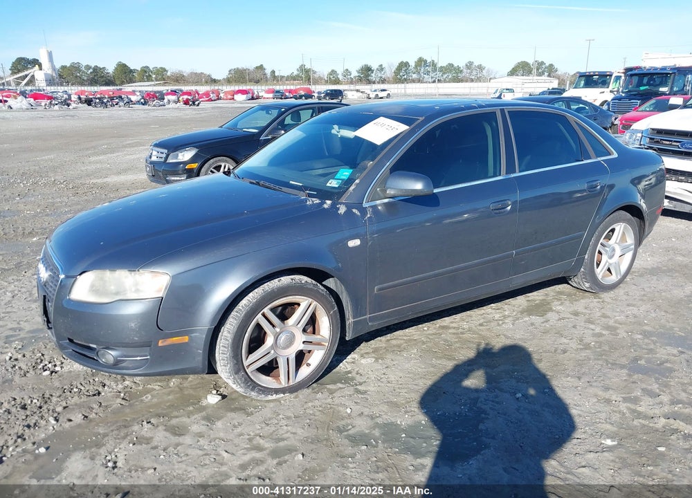 2007 AUDI A4 VIN: WAUAF78E17A074282