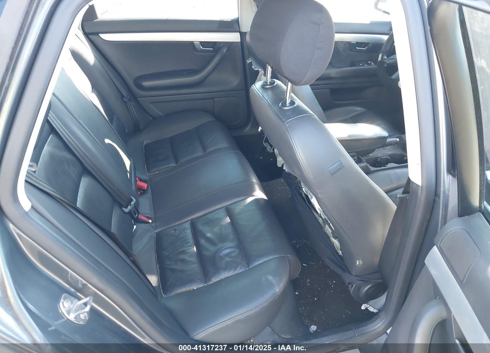2007 AUDI A4 VIN: WAUAF78E17A074282