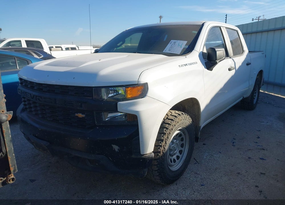 2019 CHEVROLET SILVERADO 1500 WORK TRUCK VIN: 1GCUYAEF0KZ371445