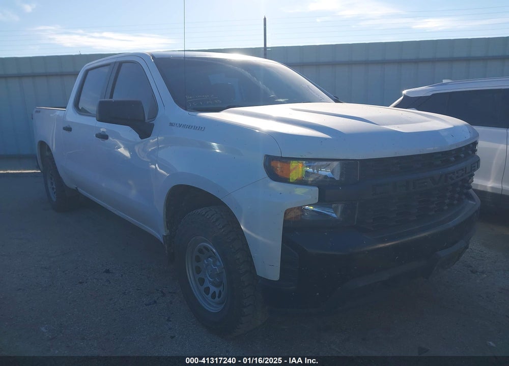 2019 CHEVROLET SILVERADO 1500 WORK TRUCK VIN: 1GCUYAEF0KZ371445