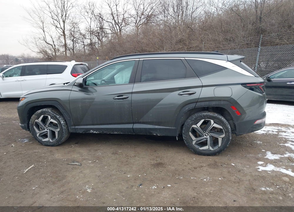 2022 HYUNDAI TUCSON SEL VIN: 5NMJFCAE5NH008780
