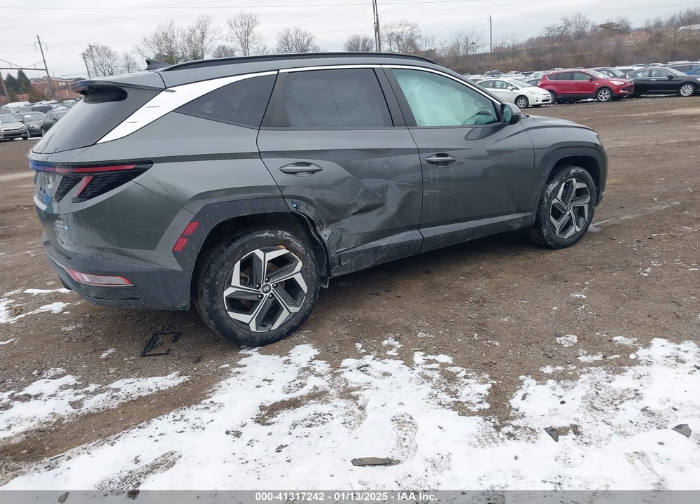 2022 HYUNDAI TUCSON SEL VIN: 5NMJFCAE5NH008780