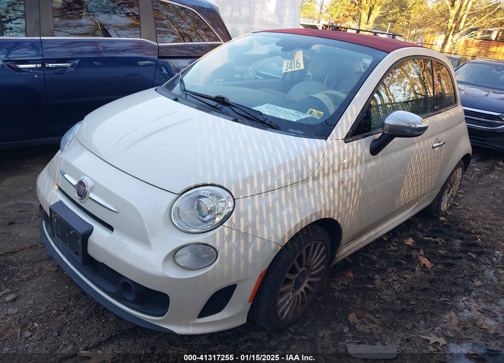 2018 FIAT 500C LOUNGE VIN: 3C3CFFEH6JT425776