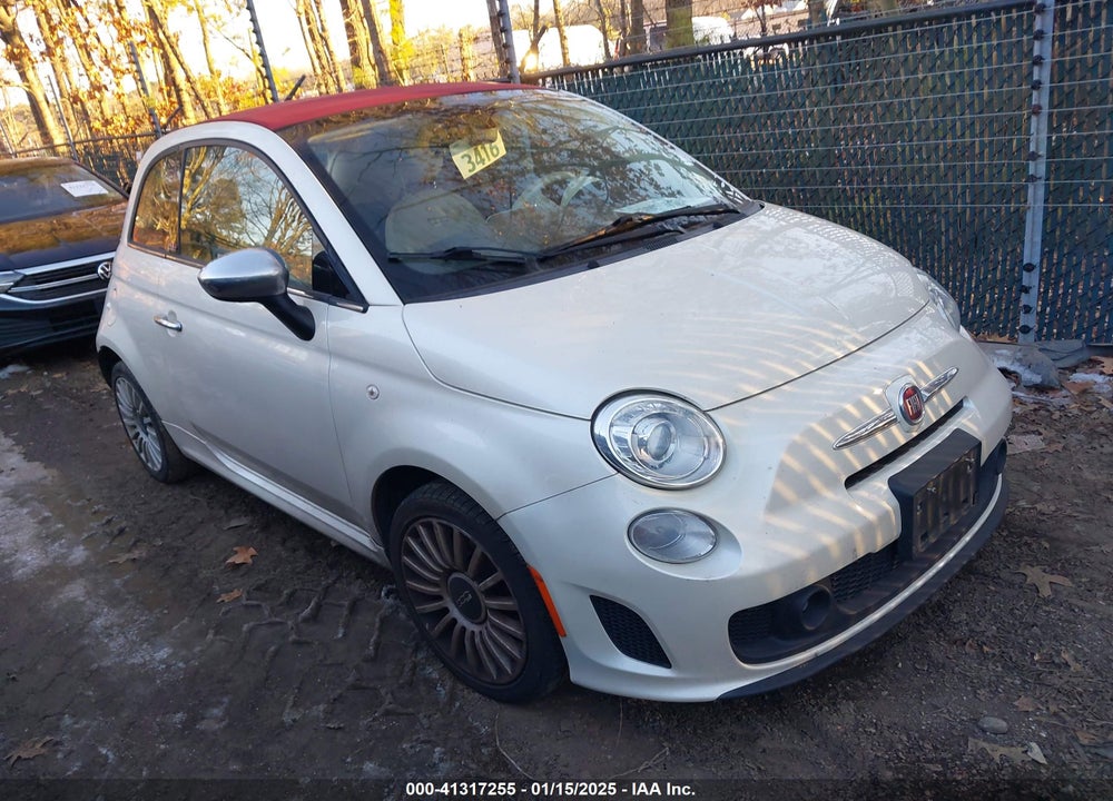 2018 FIAT 500C LOUNGE VIN: 3C3CFFEH6JT425776
