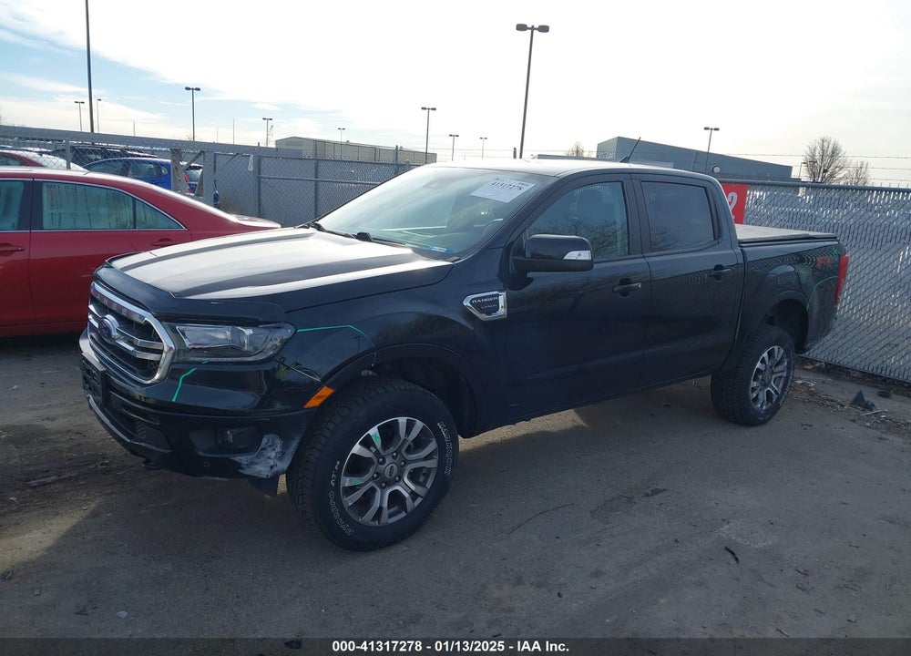 2019 FORD RANGER LARIAT VIN: 1FTER4FH8KLA10521