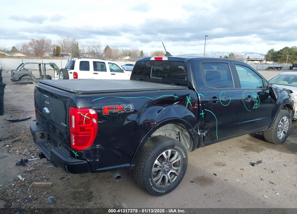2019 FORD RANGER LARIAT VIN: 1FTER4FH8KLA10521