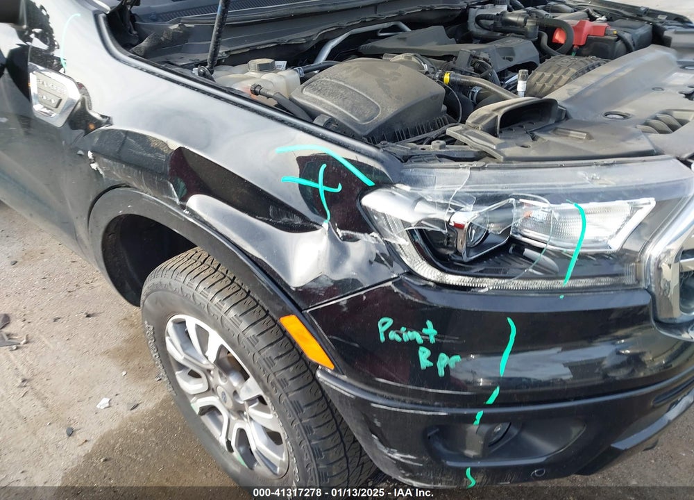 2019 FORD RANGER LARIAT VIN: 1FTER4FH8KLA10521