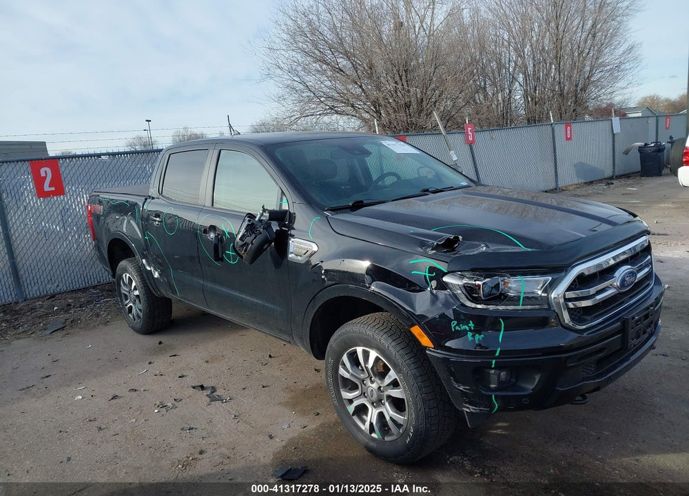 2019 FORD RANGER LARIAT VIN: 1FTER4FH8KLA10521
