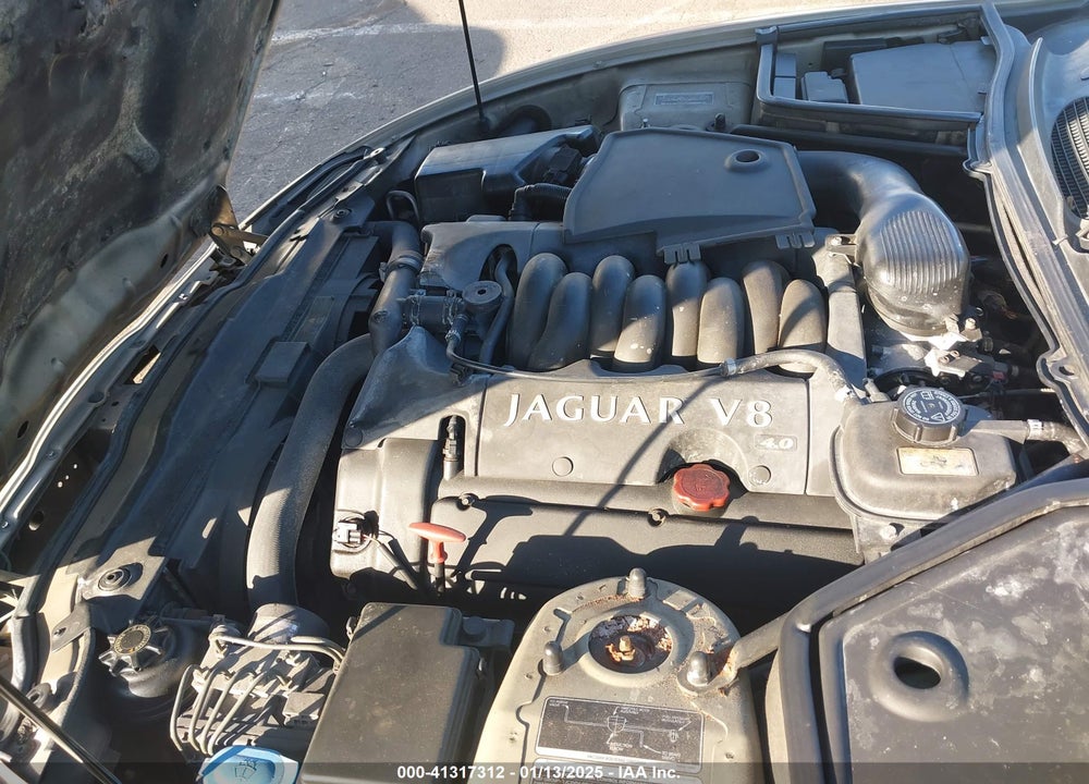 2001 JAGUAR XK8 VIN: SAJDA42C81NA14881