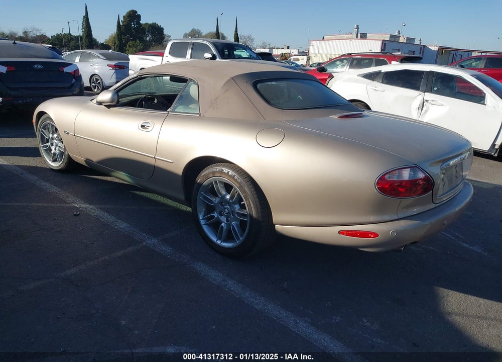 2001 JAGUAR XK8 VIN: SAJDA42C81NA14881
