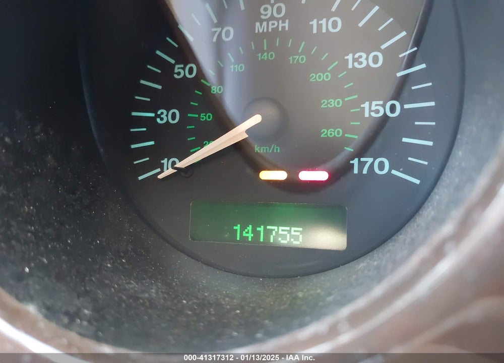 2001 JAGUAR XK8 VIN: SAJDA42C81NA14881