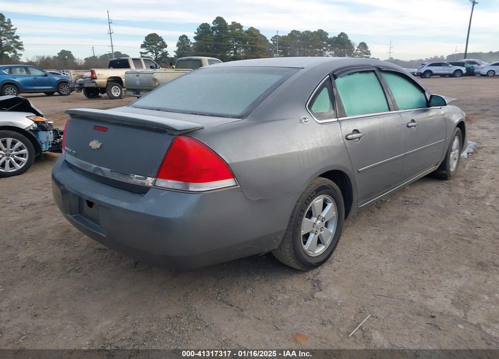 2007 CHEVROLET IMPALA LT VIN: 2G1WT58K679112203